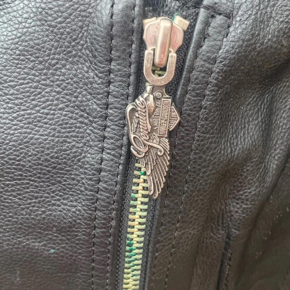 πHost Pick π Harley Davidson Leather motorcycle jacket - Picture 5 of 16